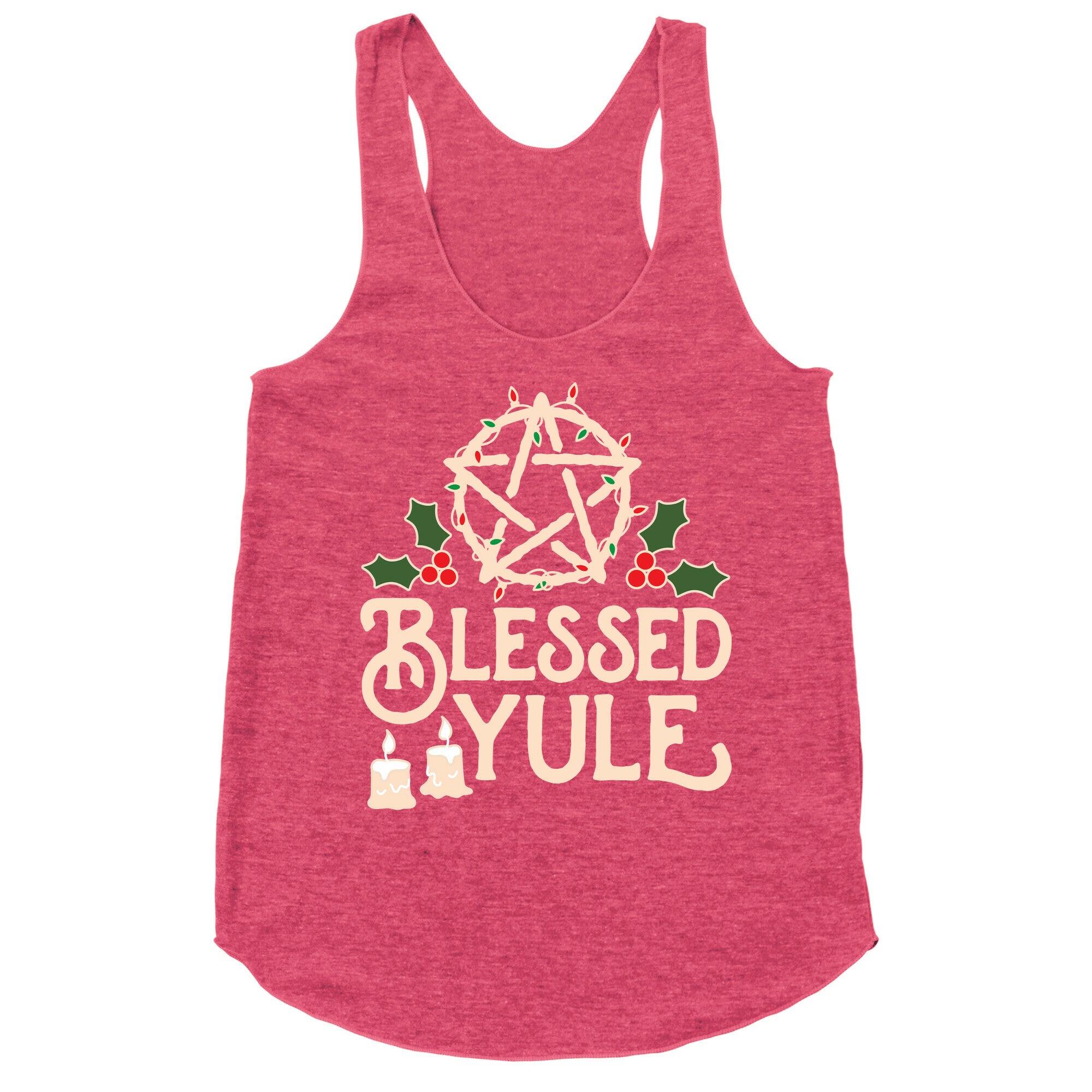 Blessed Yule Racerback Tank